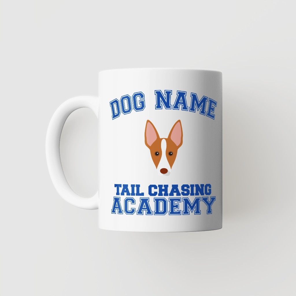 Tail Chasing Academy: Personalized {breedFullName} Mug
