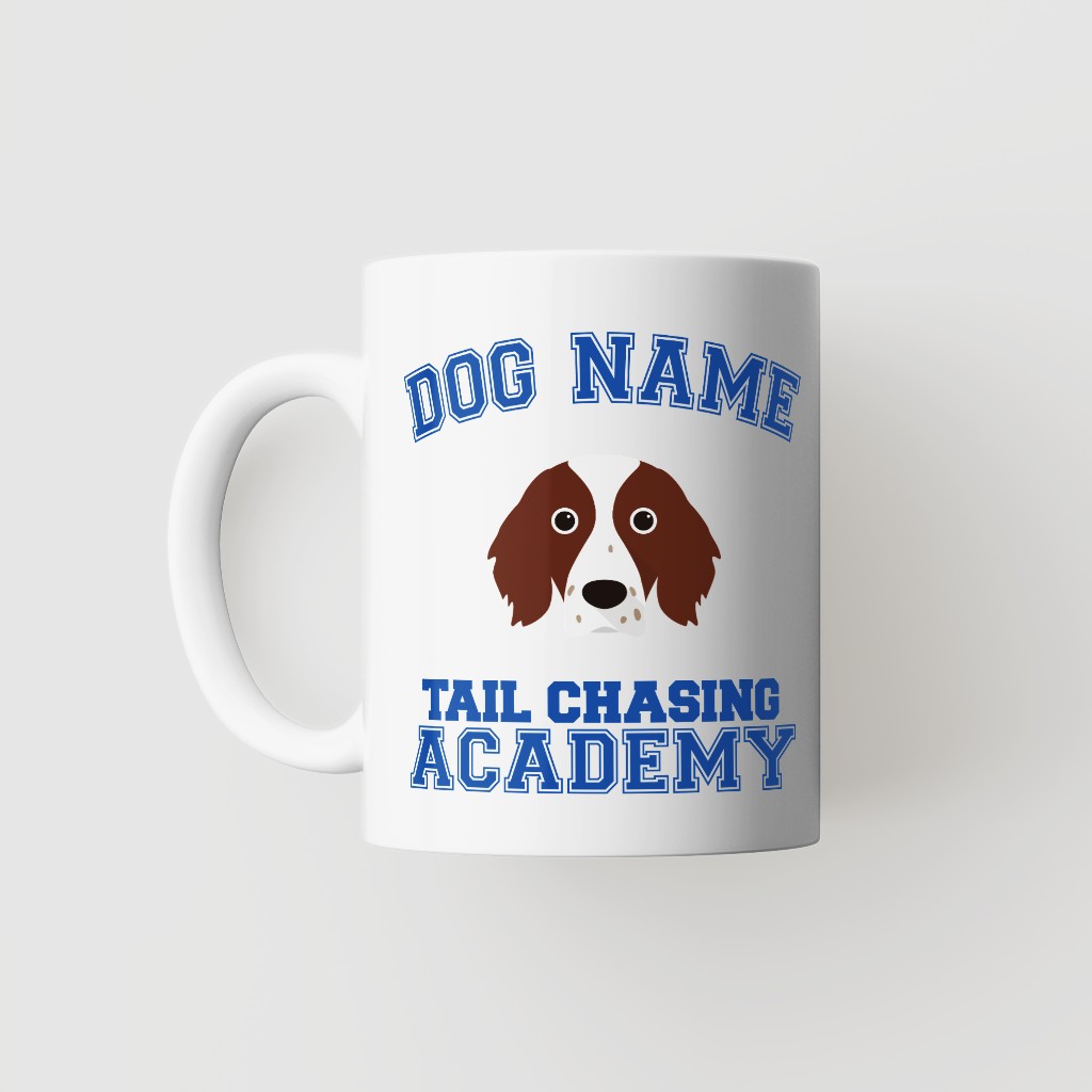 Tail Chasing Academy: Personalized {breedFullName} Mug