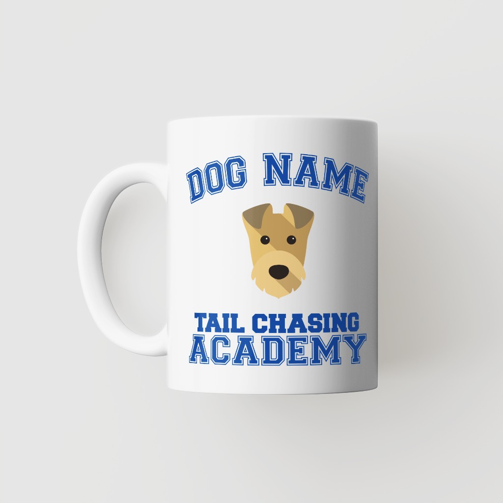 Tail Chasing Academy: Personalized {breedFullName} Mug