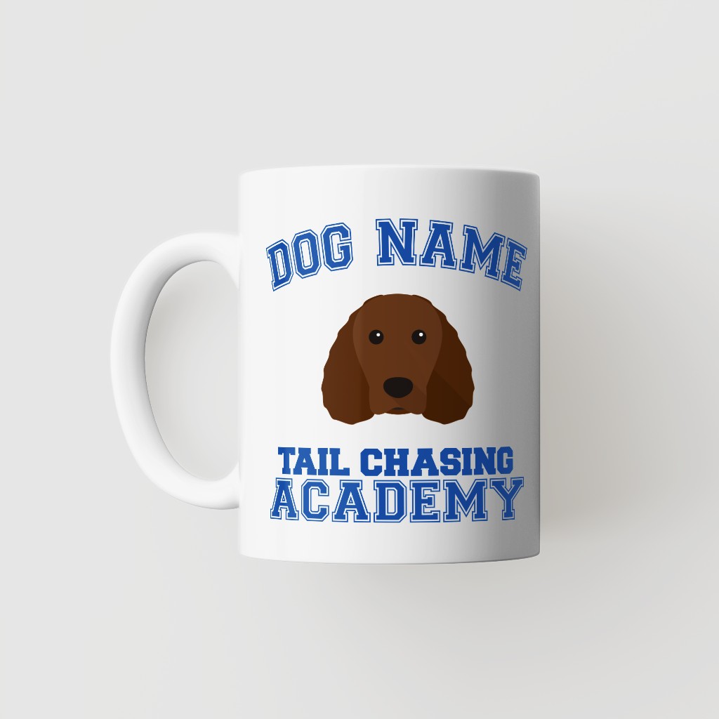 Tail Chasing Academy: Personalised {breedFullName} Mug