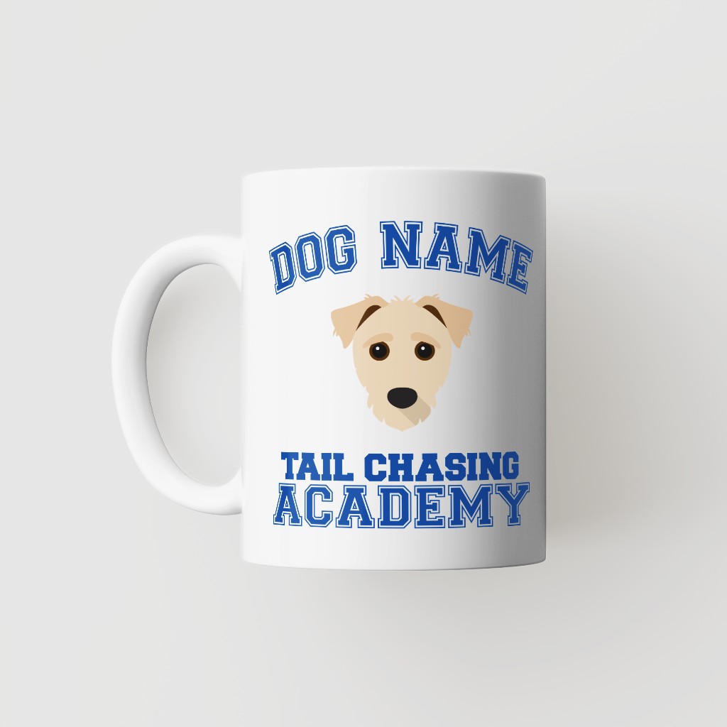 Tail Chasing Academy: Personalized {breedFullName} Mug