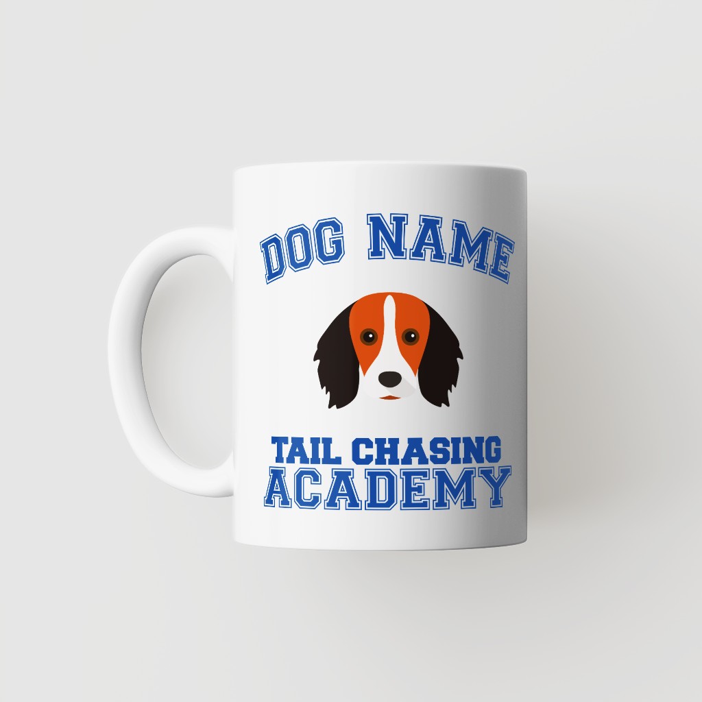 Tail Chasing Academy: Personalized {breedFullName} Mug