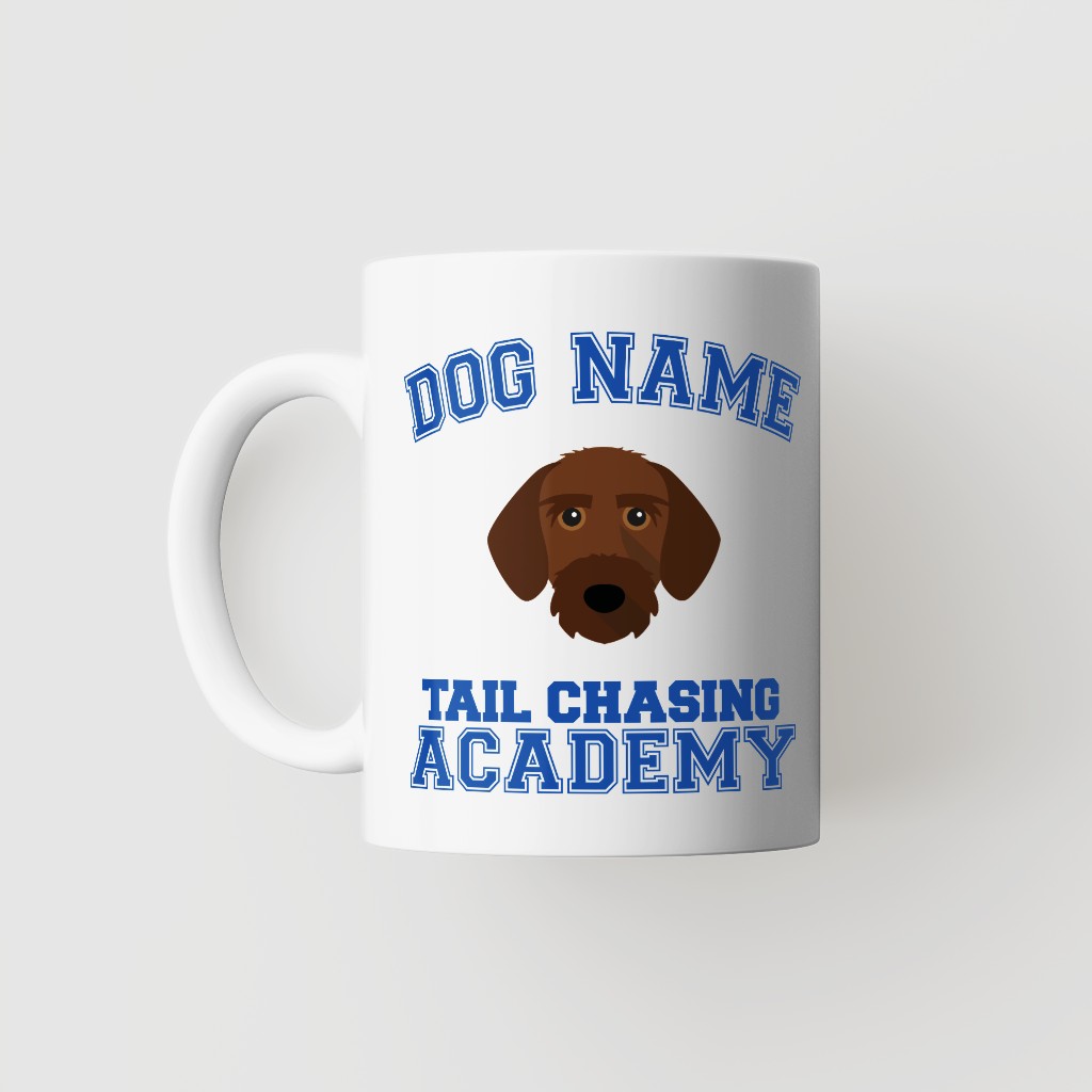 Tail Chasing Academy: Personalized {breedFullName} Mug