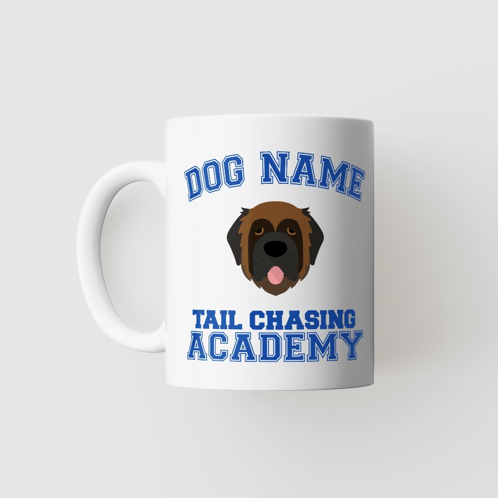 Tail Chasing Academy: Personalized {breedFullName} Mug