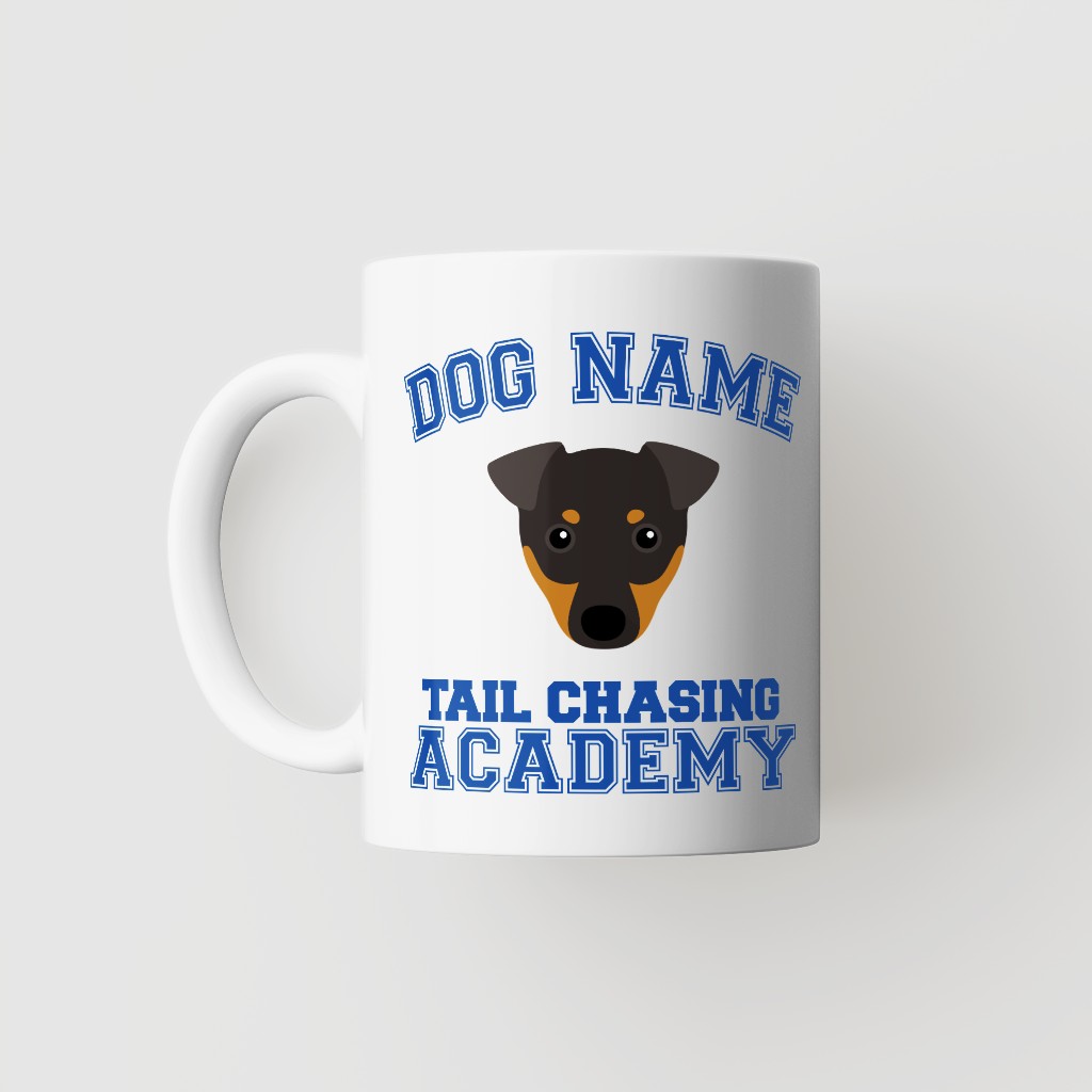 Tail Chasing Academy: Personalised {breedFullName} Mug