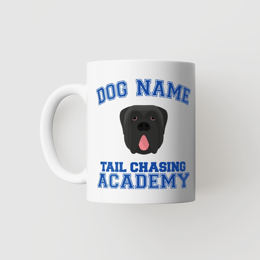 Tail Chasing Academy: Personalized {breedFullName} Mug