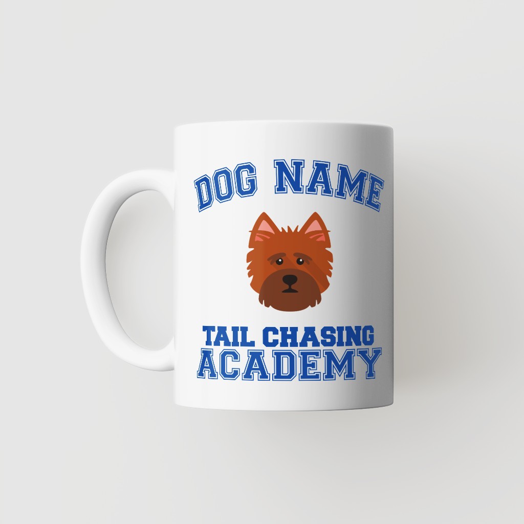 Tail Chasing Academy: Personalized {breedFullName} Mug