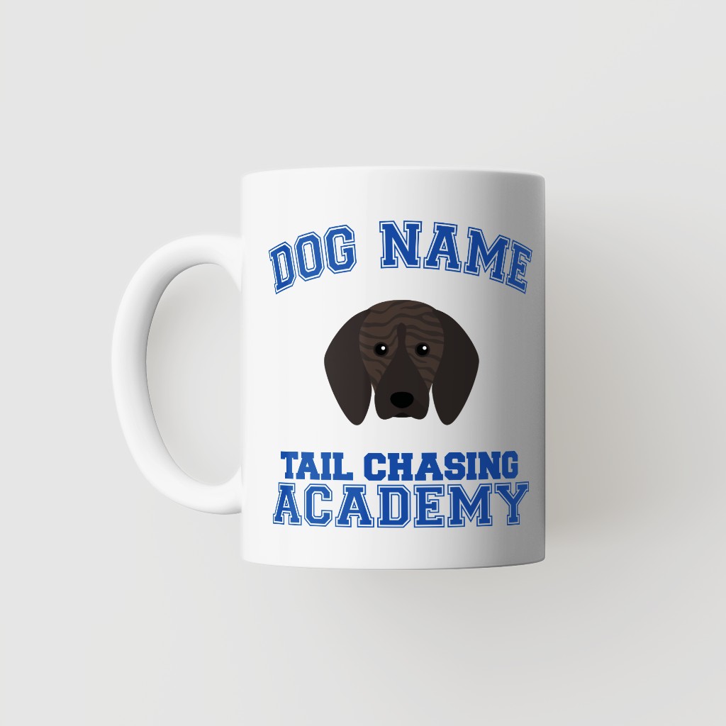 Tail Chasing Academy: Personalized {breedFullName} Mug