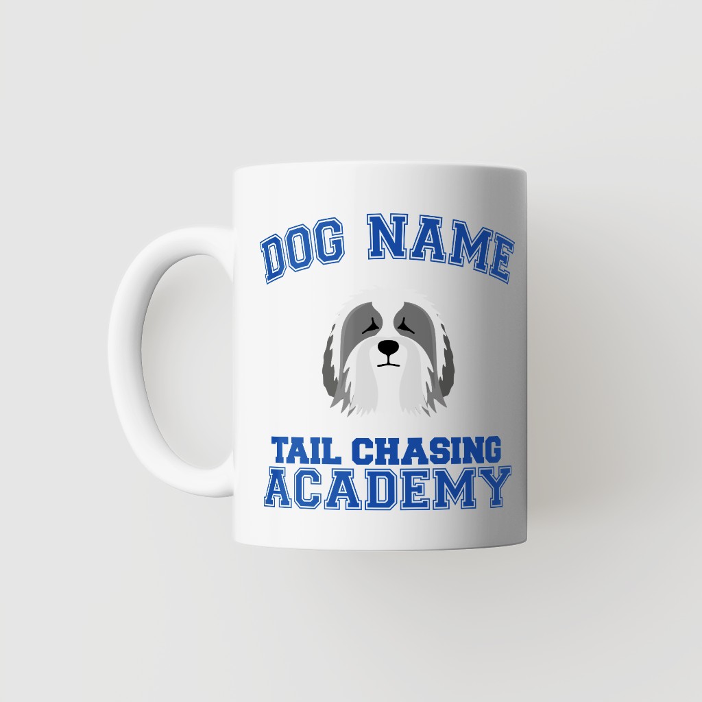 Tail Chasing Academy: Personalised {breedFullName} Mug