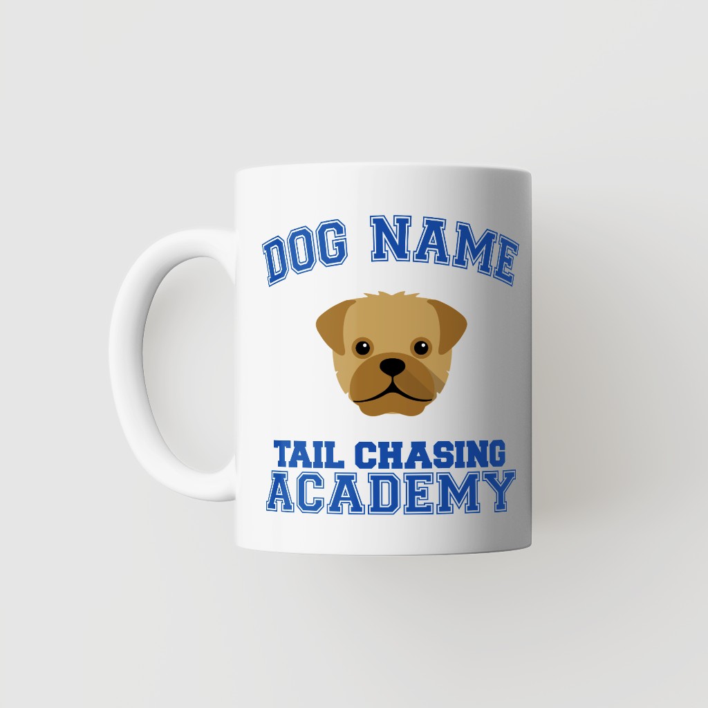 Tail Chasing Academy: Personalized {breedFullName} Mug