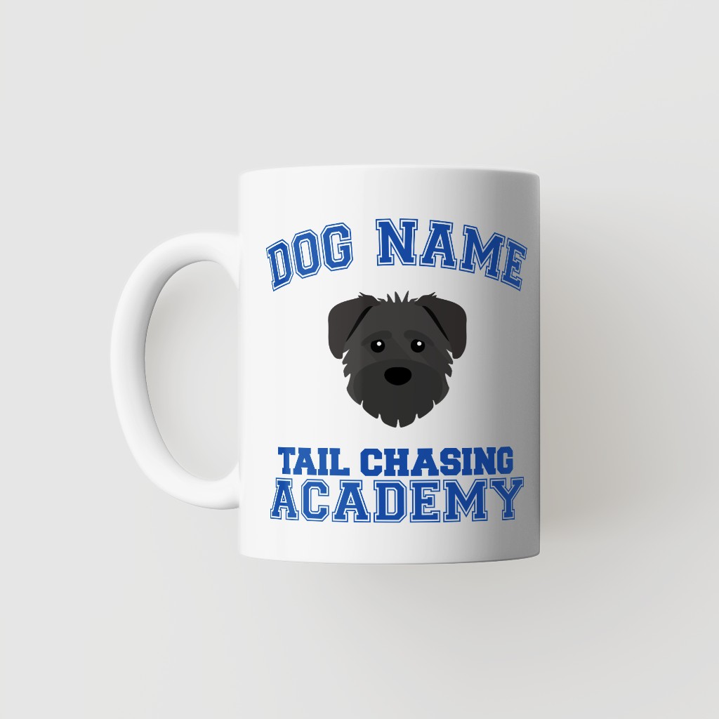 Tail Chasing Academy: Personalized {breedFullName} Mug