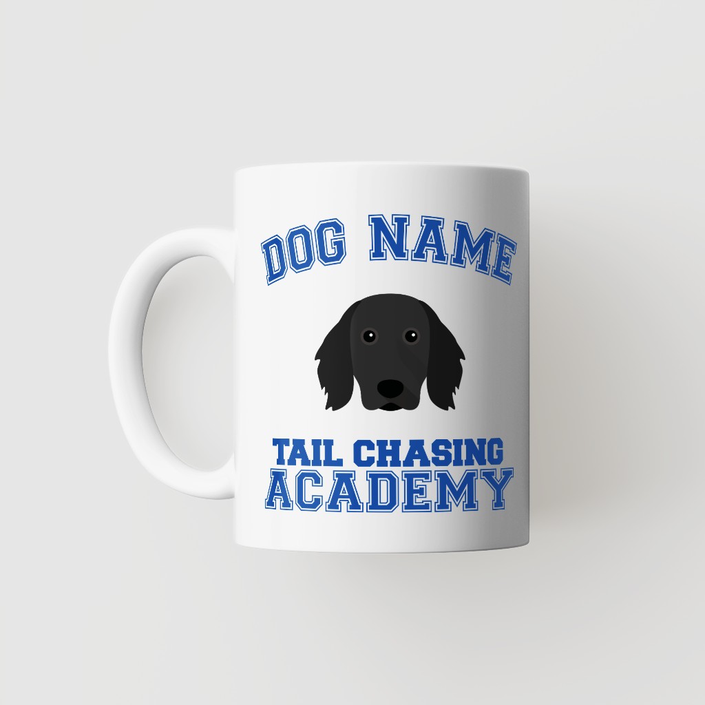 Tail Chasing Academy: Personalized {breedFullName} Mug