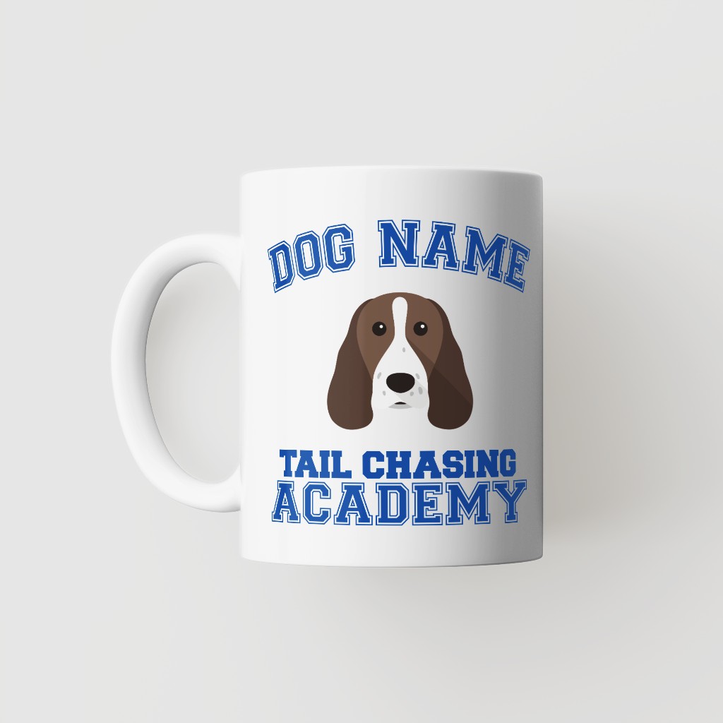 Tail Chasing Academy: Personalized {breedFullName} Mug