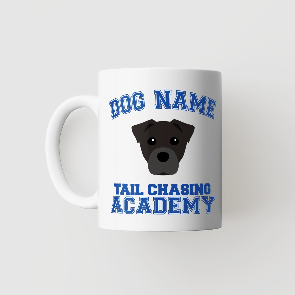 Tail Chasing Academy: Personalized {breedFullName} Mug
