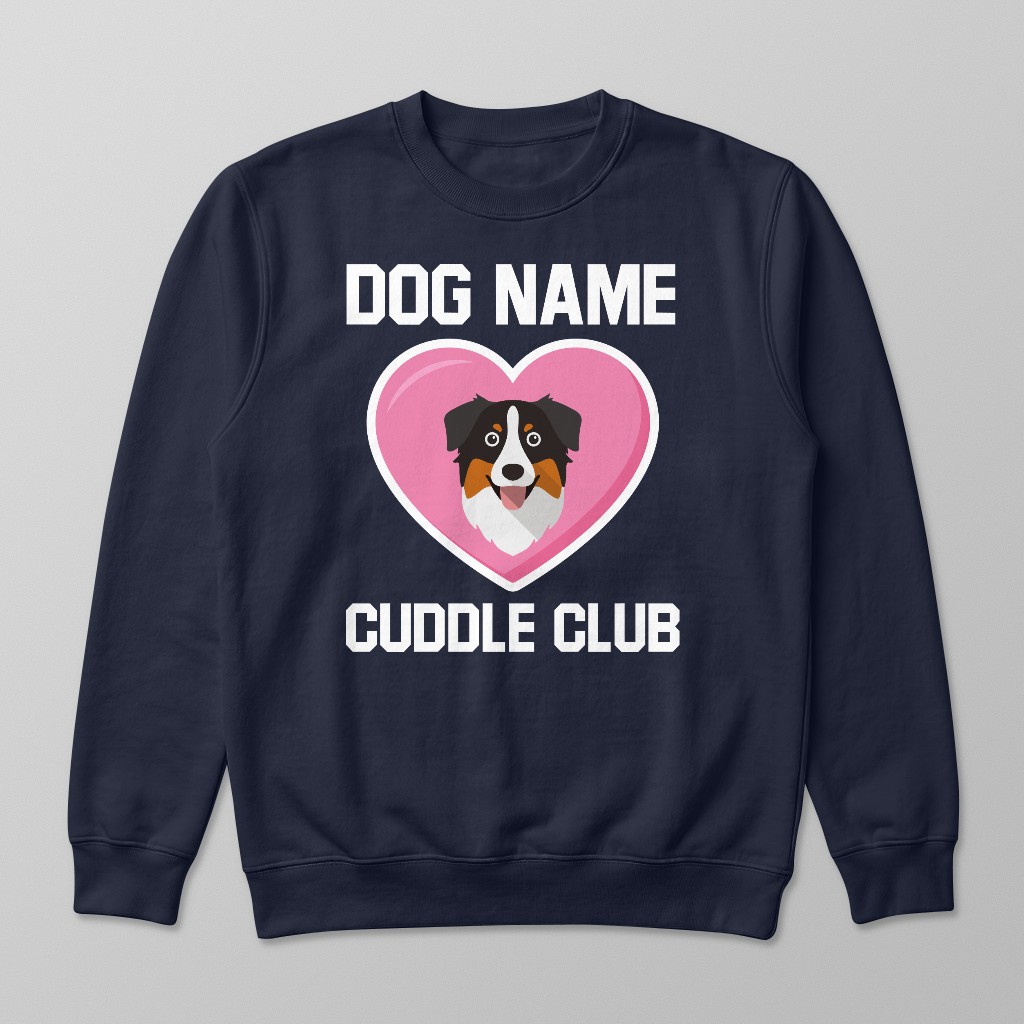 Cuddle Club: Personalized {breedFullName} Sweatshirt