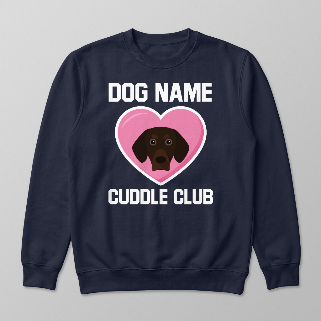 Cuddle Club: Personalized {breedFullName} Sweatshirt