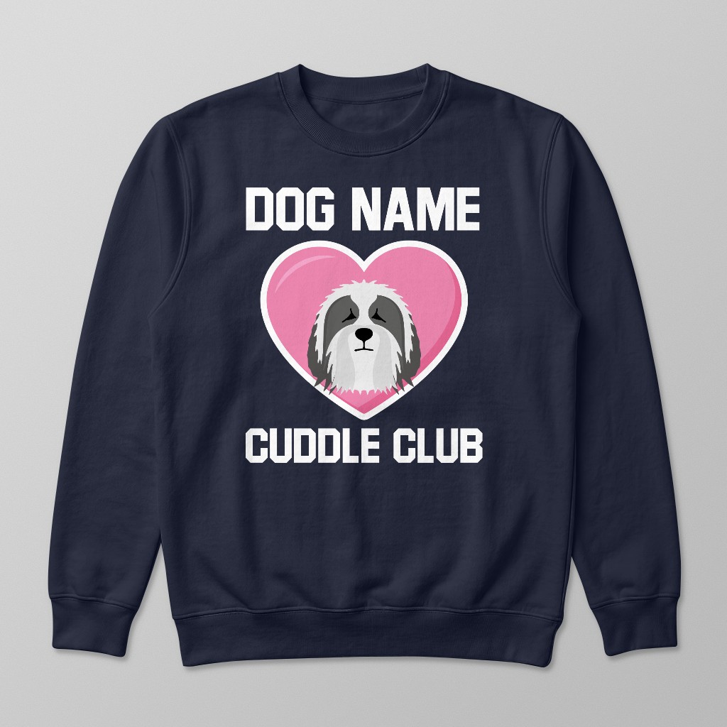Cuddle Club: Personalized {breedFullName} Sweatshirt