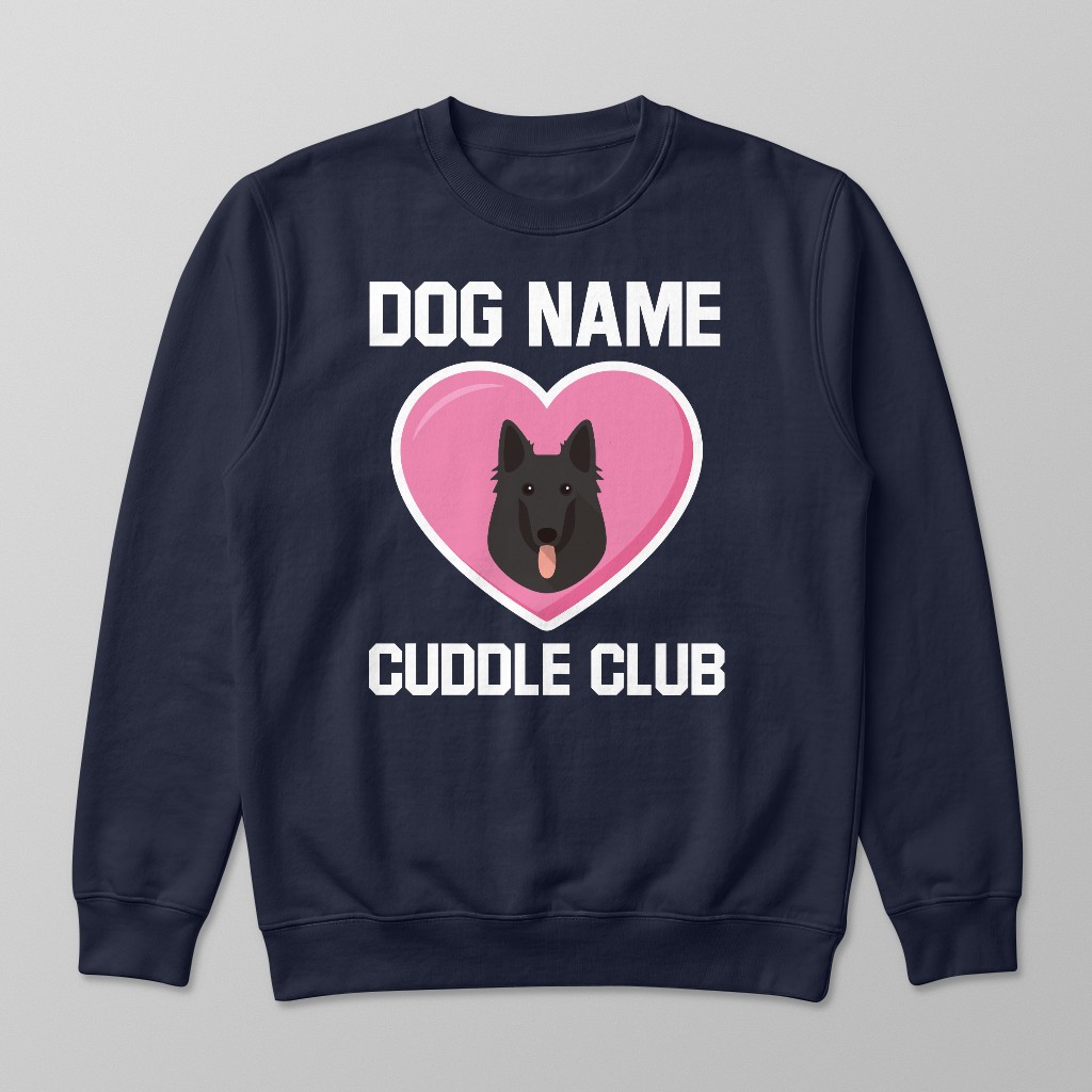 Cuddle Club: Personalized {breedFullName} Sweatshirt