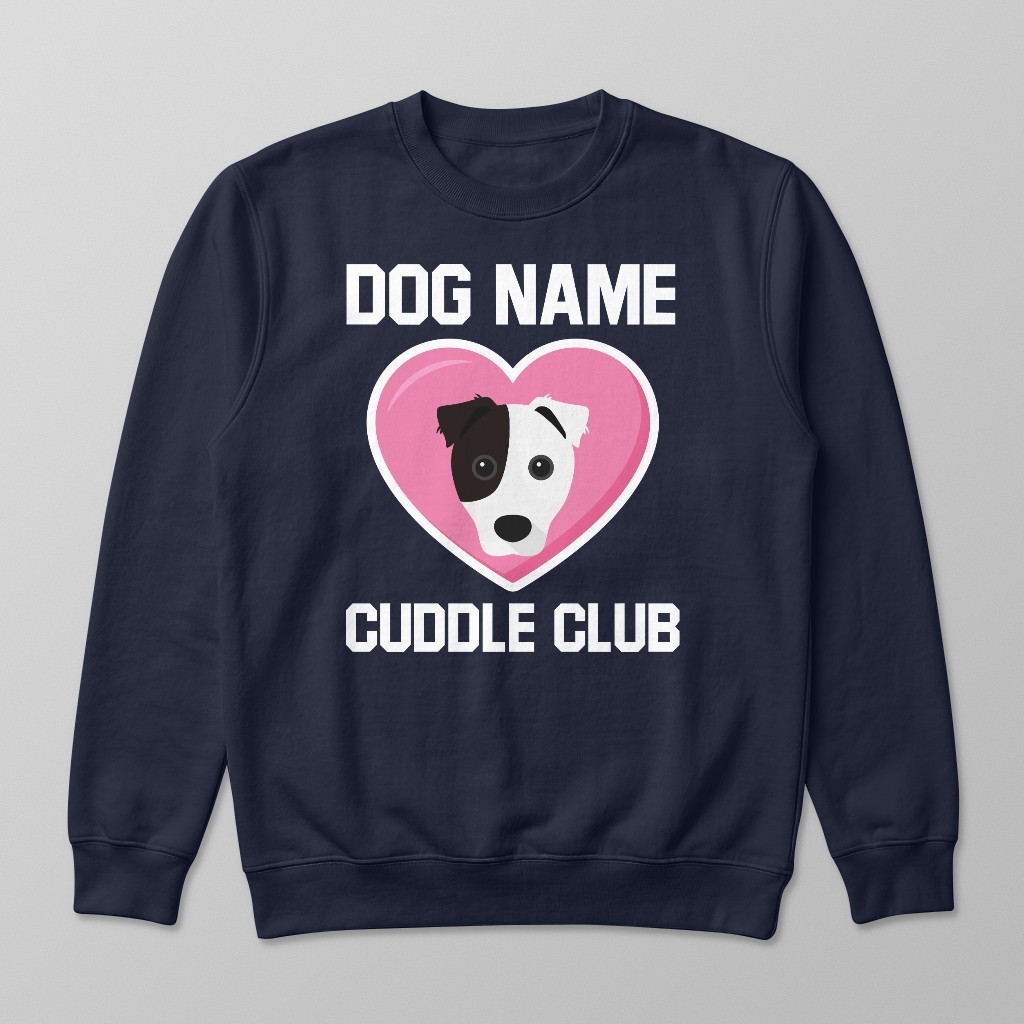 Cuddle Club: Personalized {breedFullName} Sweatshirt