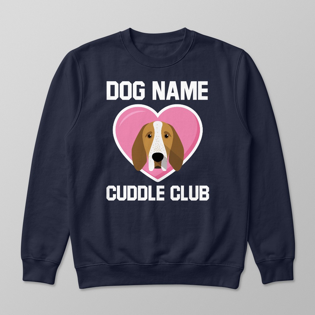 Cuddle Club: Personalized {breedFullName} Sweatshirt