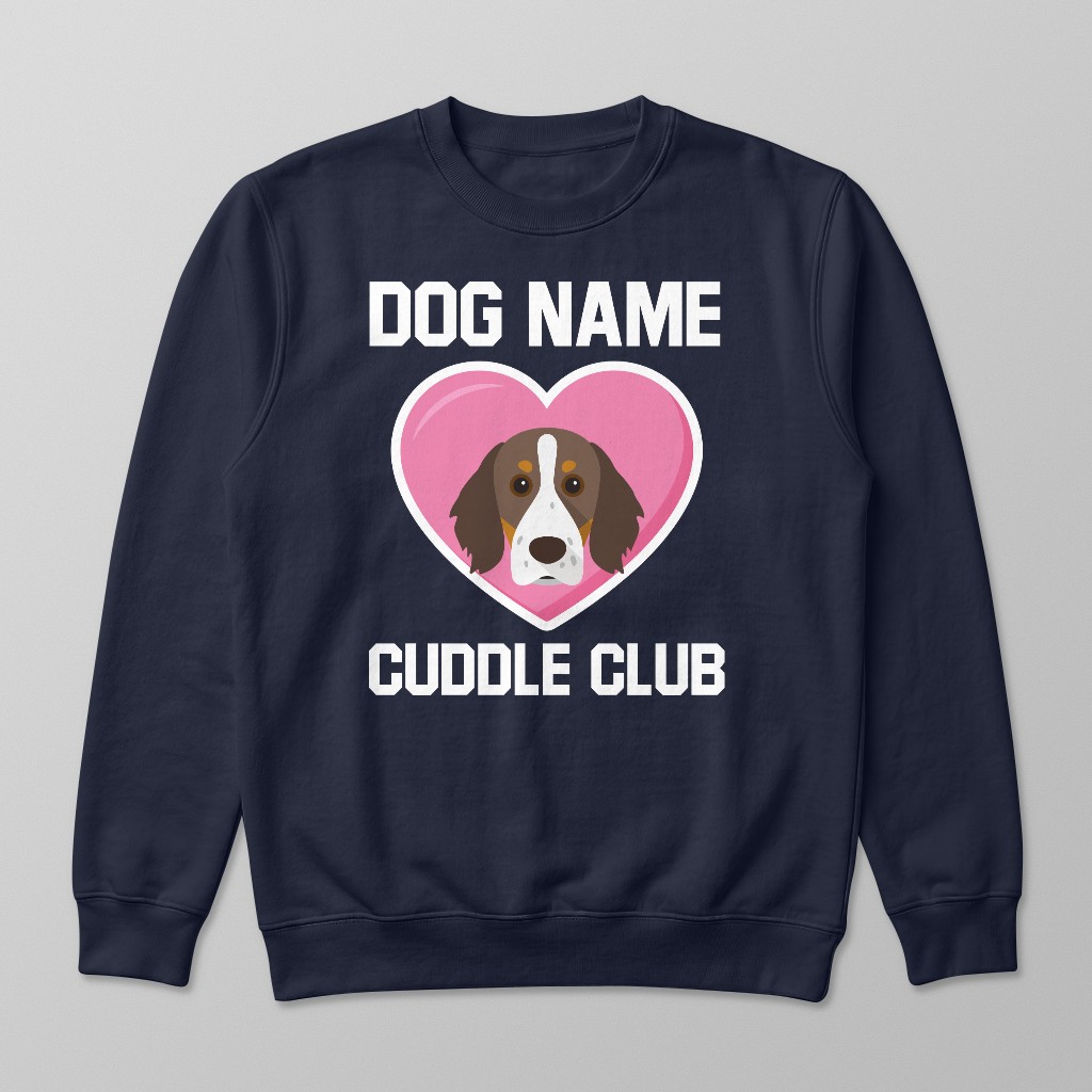 Cuddle Club: Personalized {breedFullName} Sweatshirt
