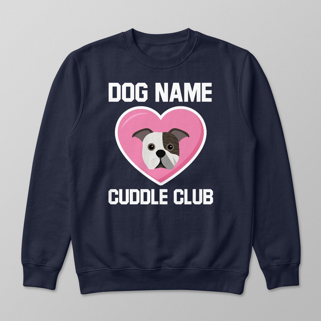 Cuddle Club: Personalized {breedFullName} Sweatshirt