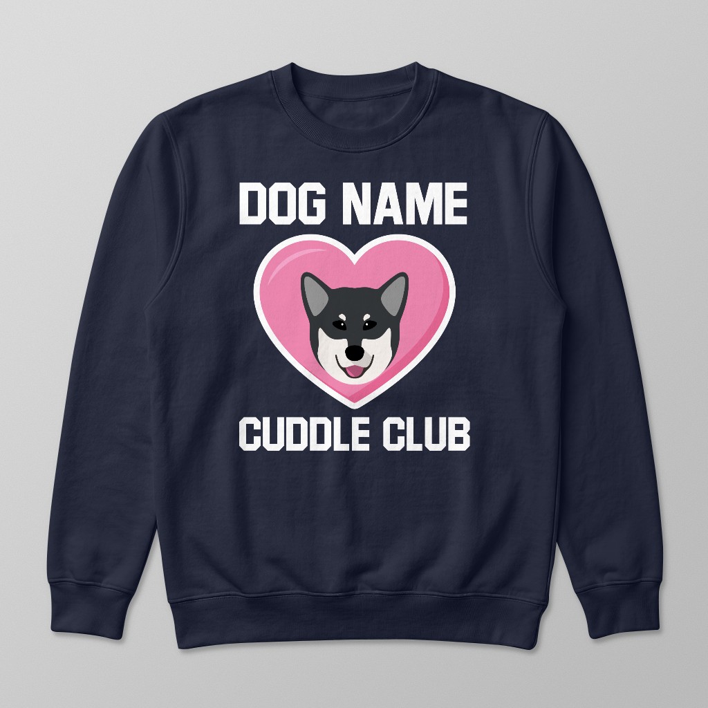 Cuddle Club: Personalized {breedFullName} Sweatshirt