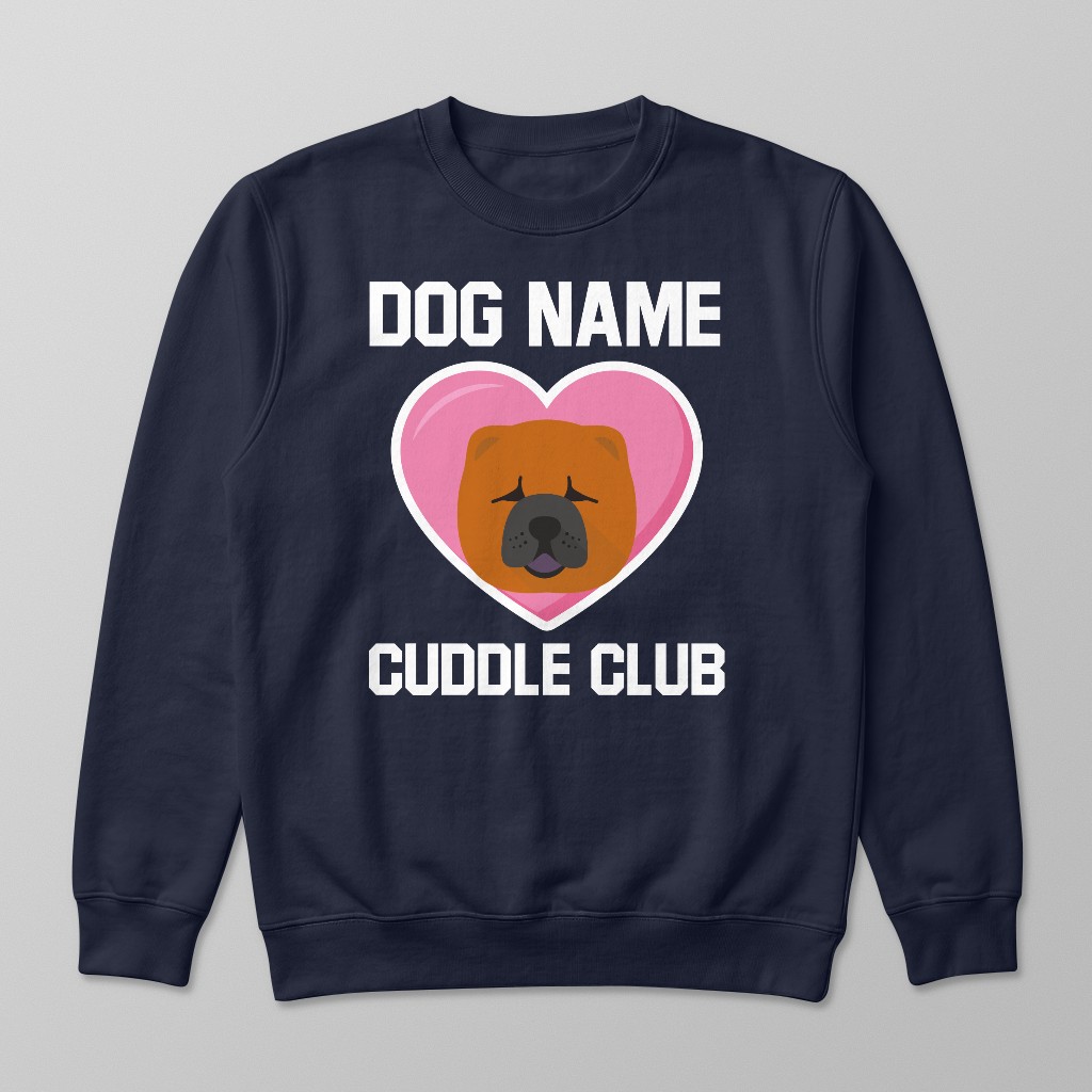 Cuddle Club: Personalized {breedFullName} Sweatshirt