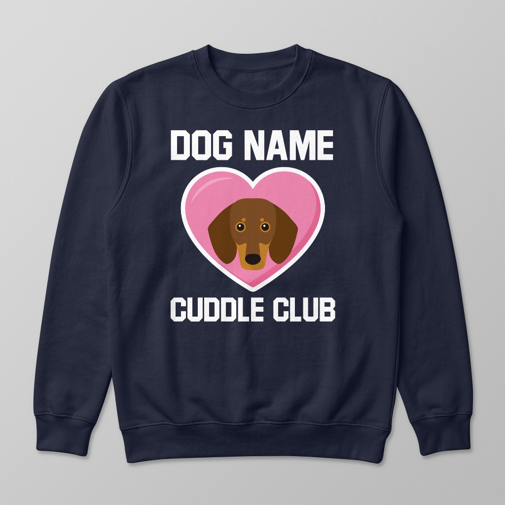 Cuddle Club: Personalized {breedFullName} Sweatshirt