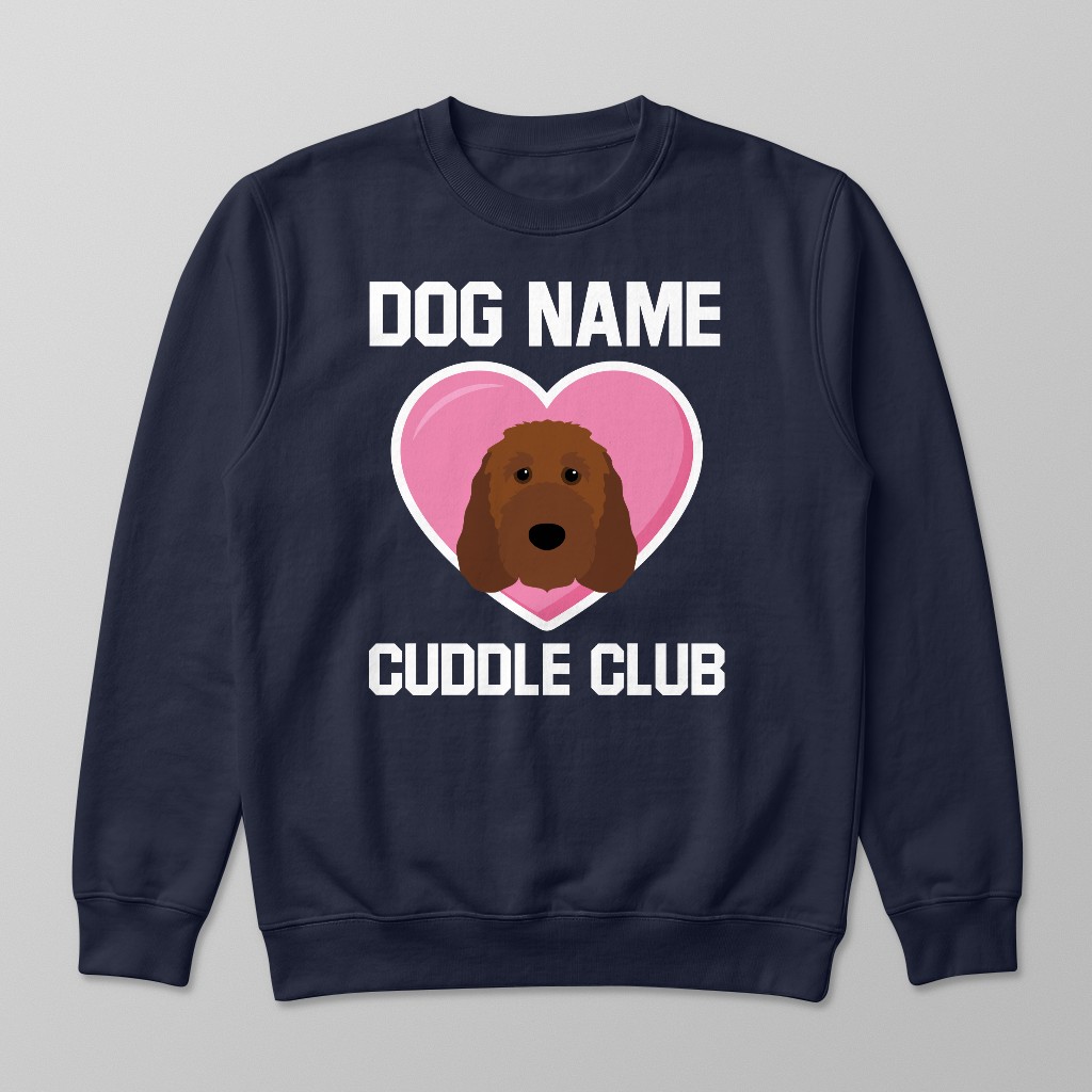 Cuddle Club: Personalized {breedFullName} Sweatshirt