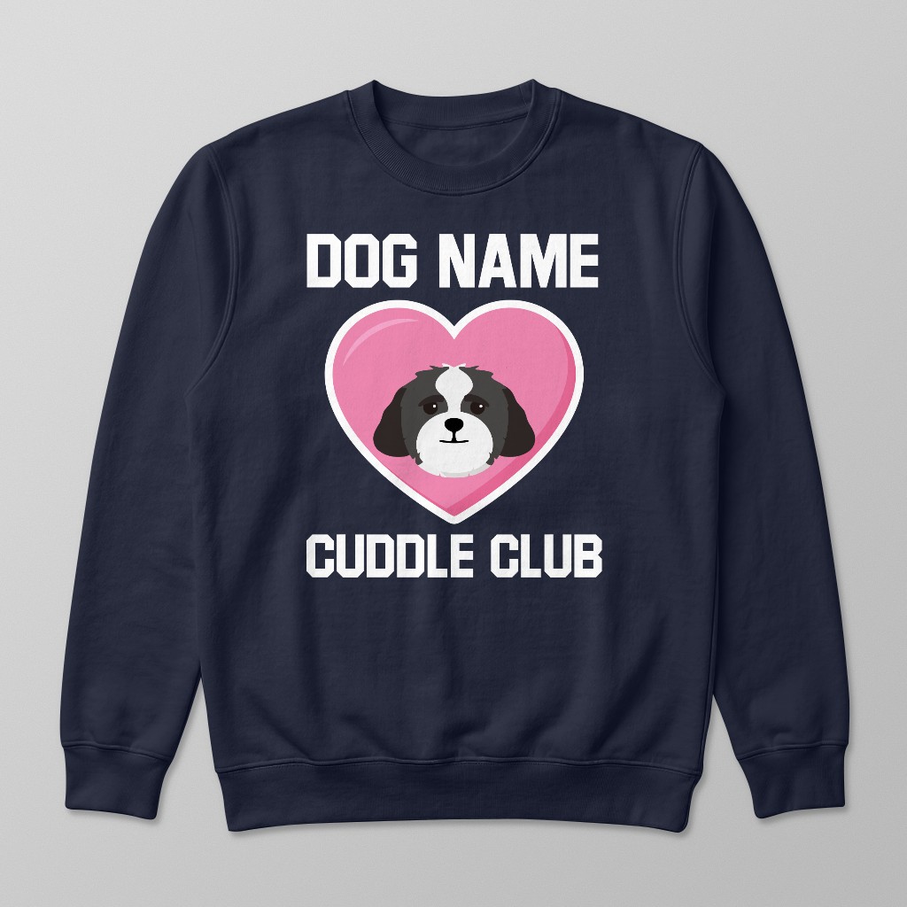 Cuddle Club: Personalized {breedFullName} Sweatshirt
