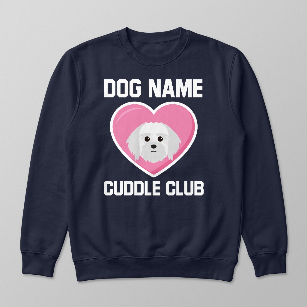 Cuddle Club: Personalized {breedFullName} Sweatshirt