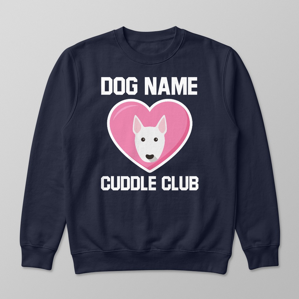Cuddle Club: Personalized {breedFullName} Sweatshirt