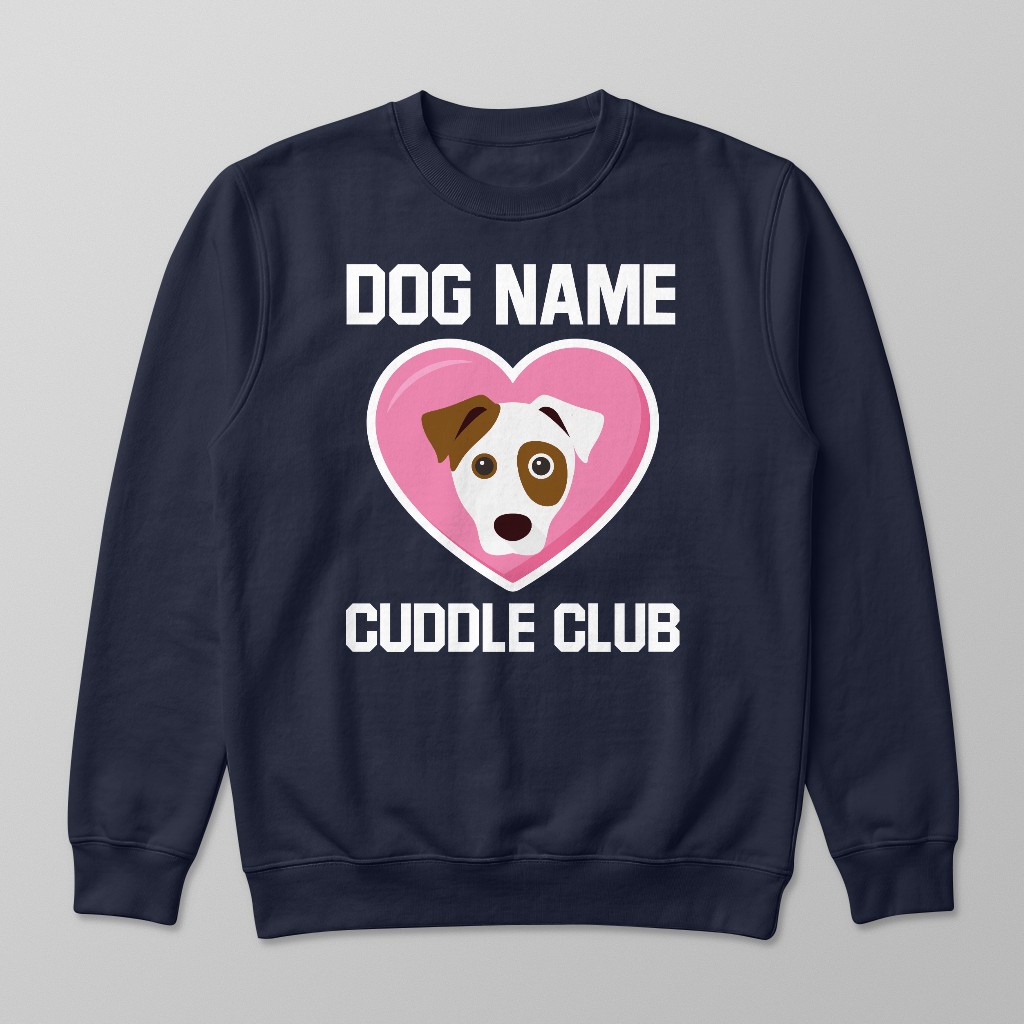 Cuddle Club: Personalized {breedFullName} Sweatshirt