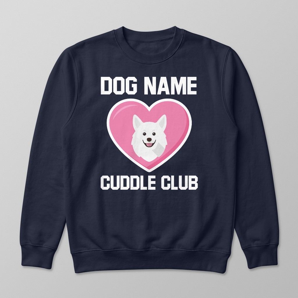 Cuddle Club: Personalized {breedFullName} Sweatshirt