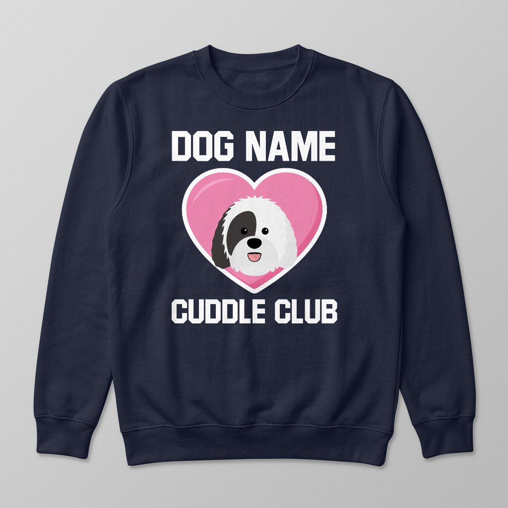 Cuddle Club: Personalized {breedFullName} Sweatshirt