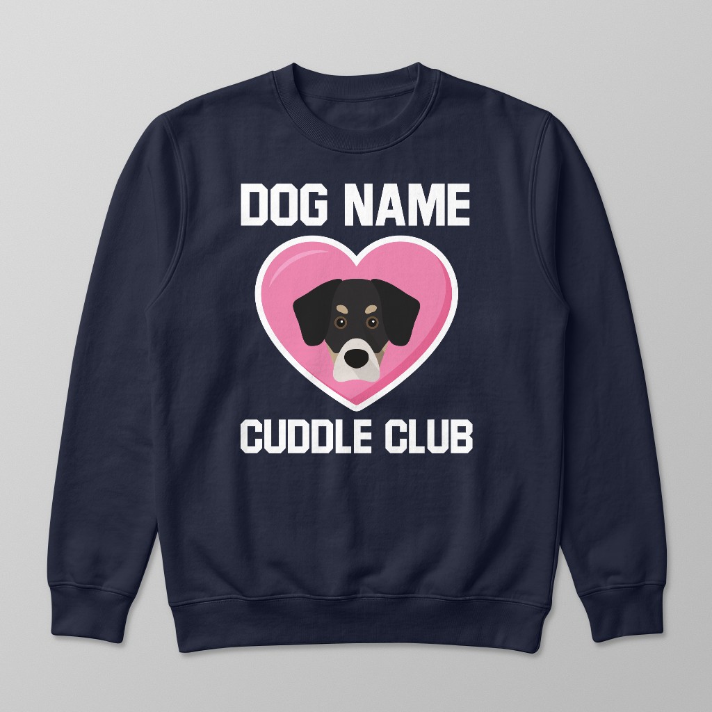 Cuddle Club: Personalized {breedFullName} Sweatshirt