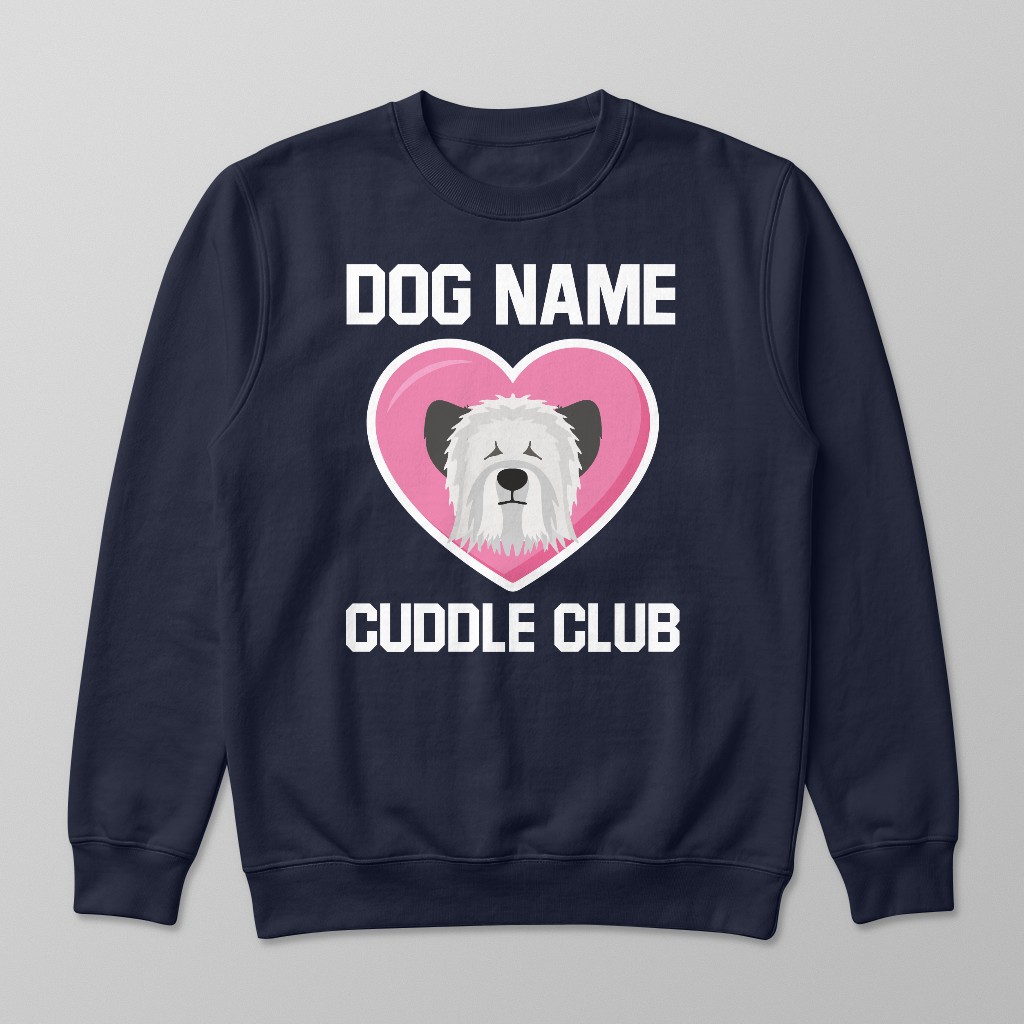 Cuddle Club: Personalized {breedFullName} Sweatshirt