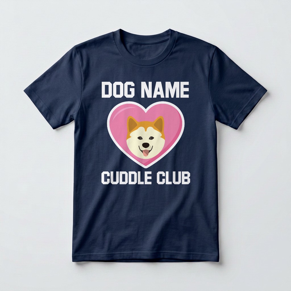 Cuddle Club: Personalized {breedFullName} T-Shirt