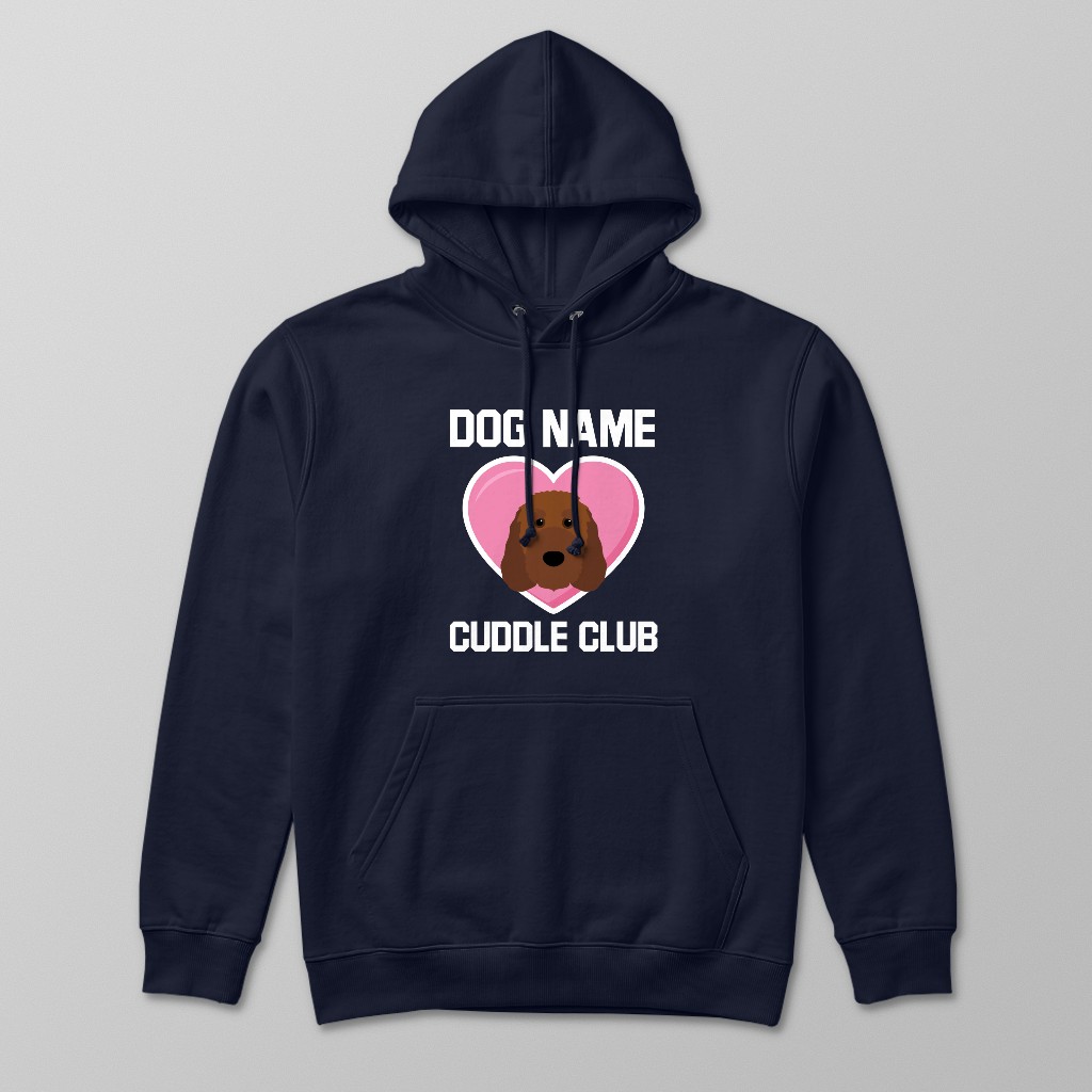 Cuddle Club: Personalized {breedFullName} Hoodie