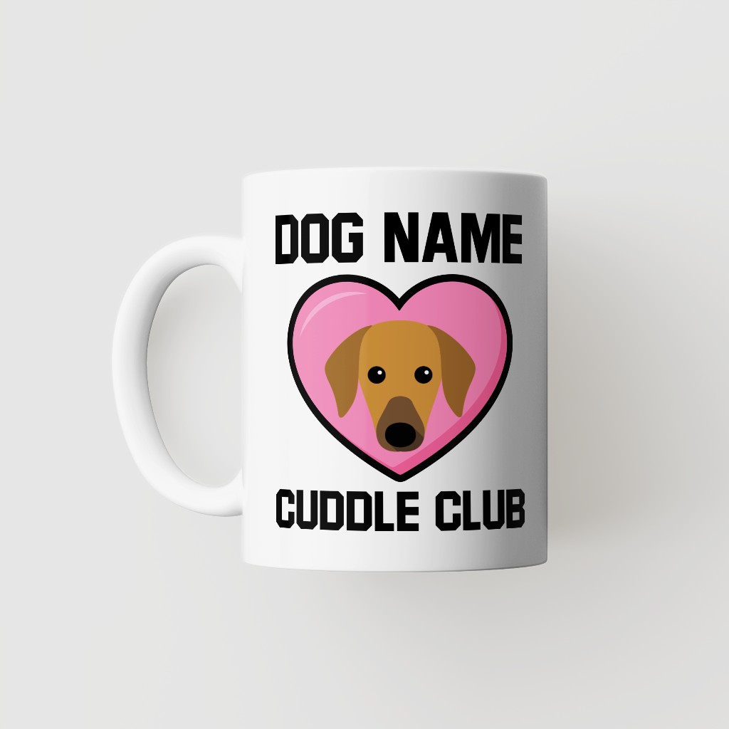 Cuddle Club: Personalized {breedFullName} Mug