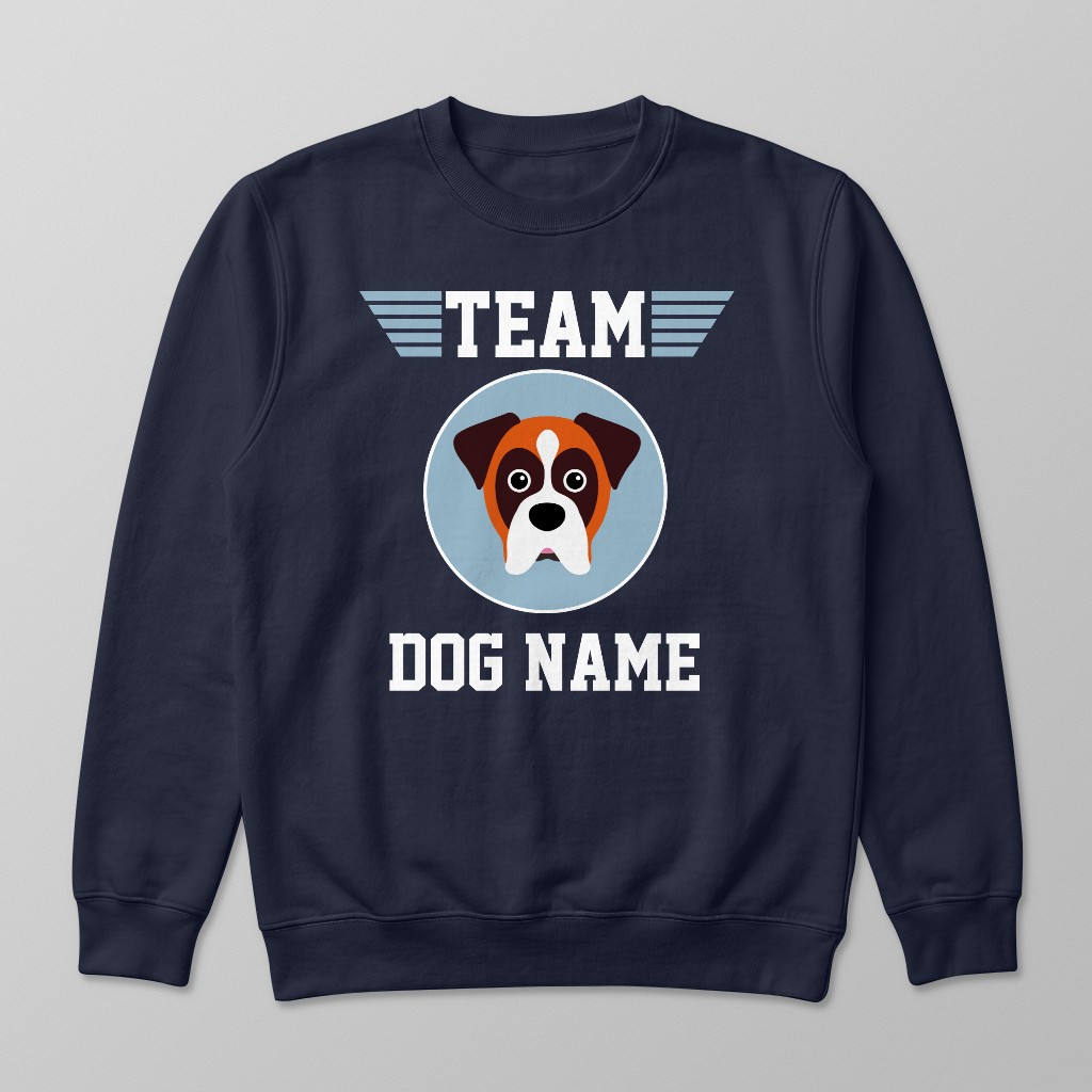 Personalized Boxer Sweatshirts