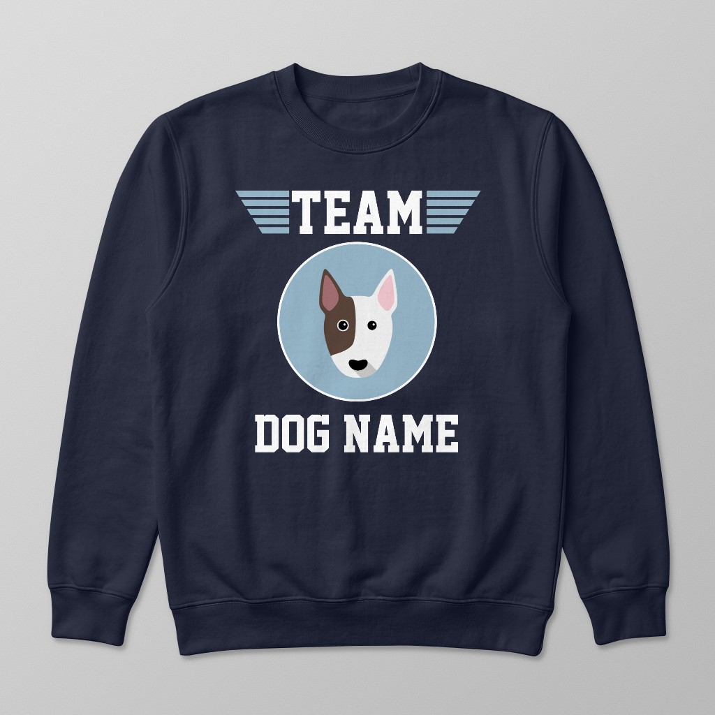 Personalized Bull Terrier Sweatshirts