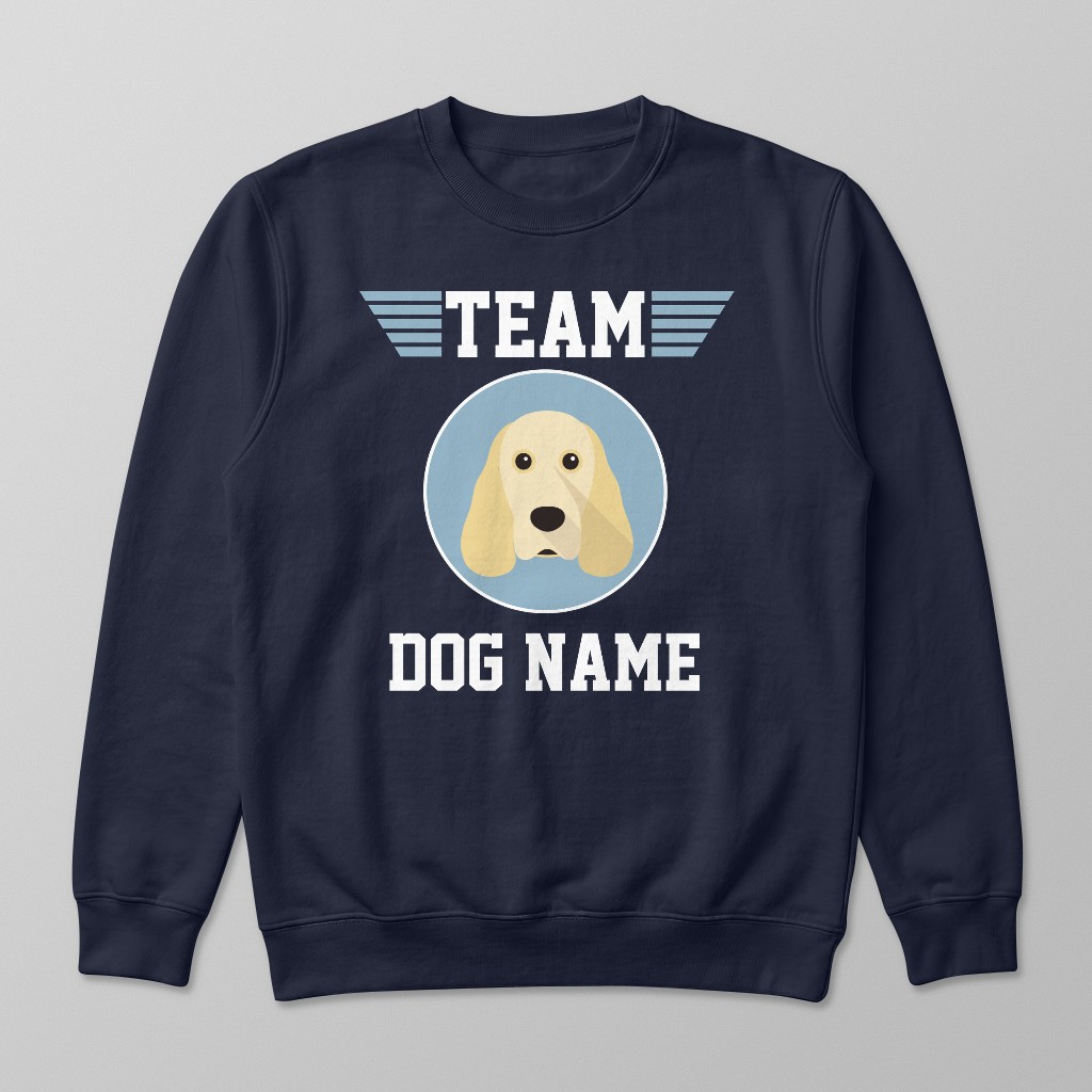 Personalized Cocker Spaniel Sweatshirts