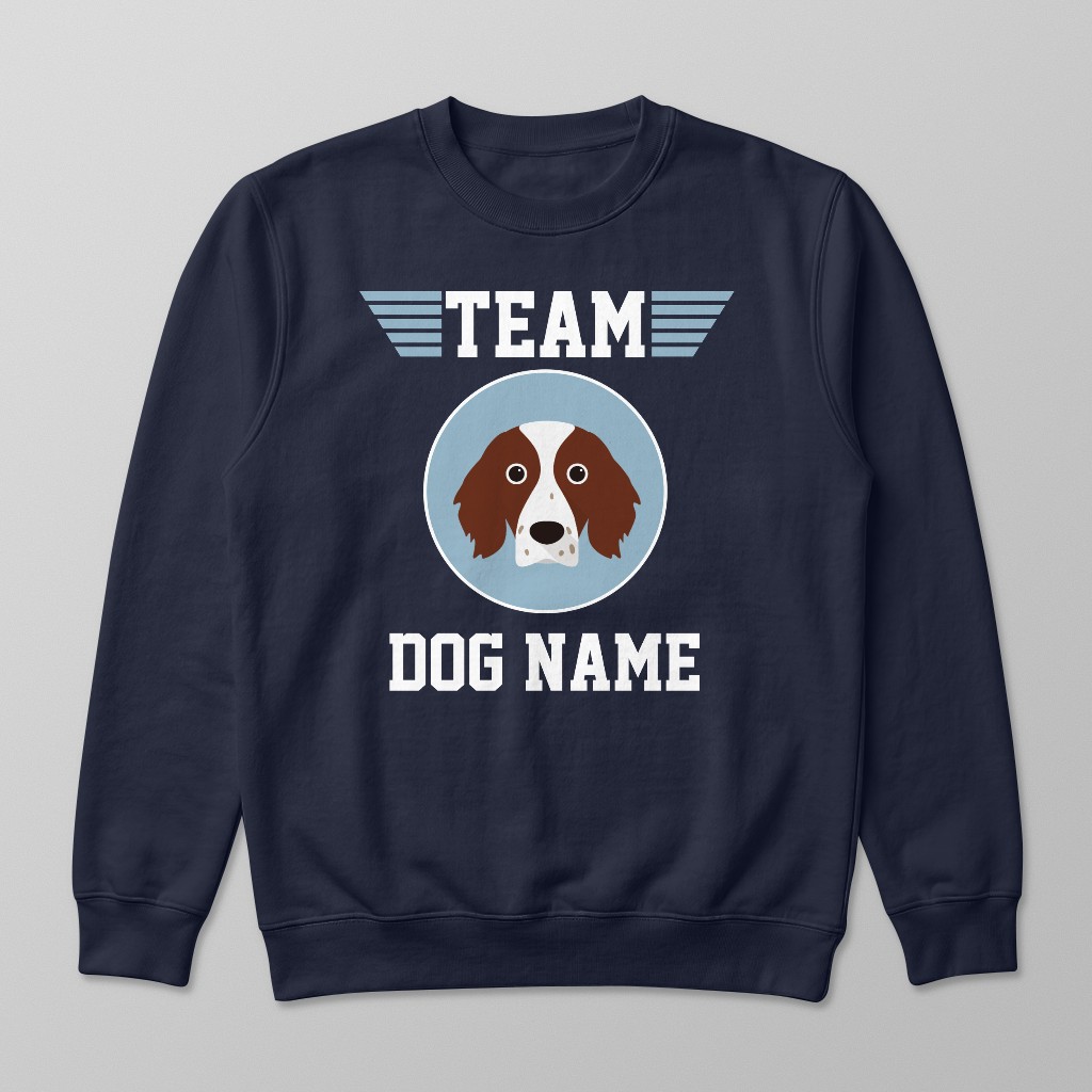 Personalized Irish Red & White Setter Sweatshirts