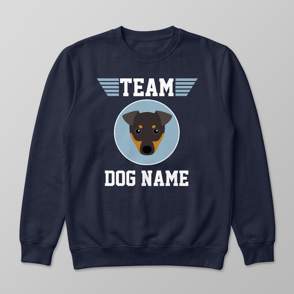 Personalised Manchester Terrier Sweatshirts