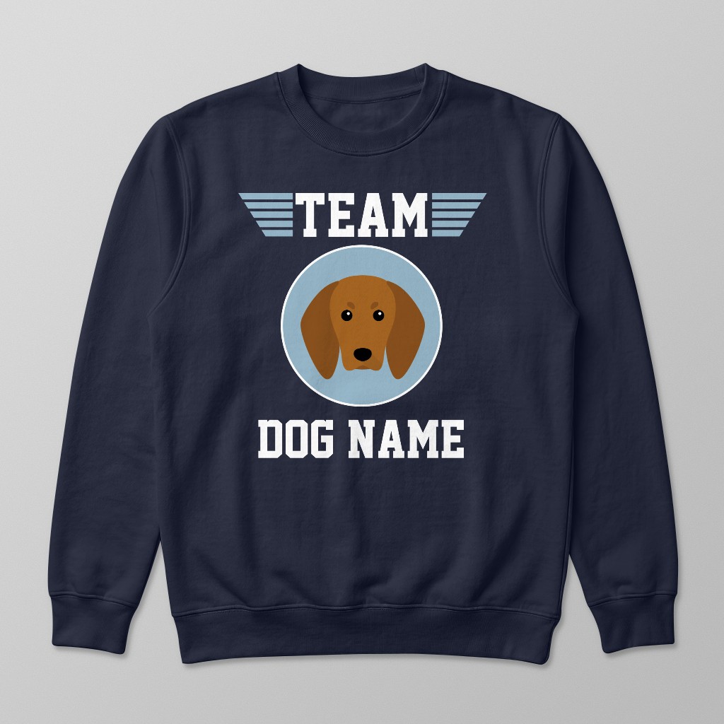 Personalized Redbone Coonhound Sweatshirts