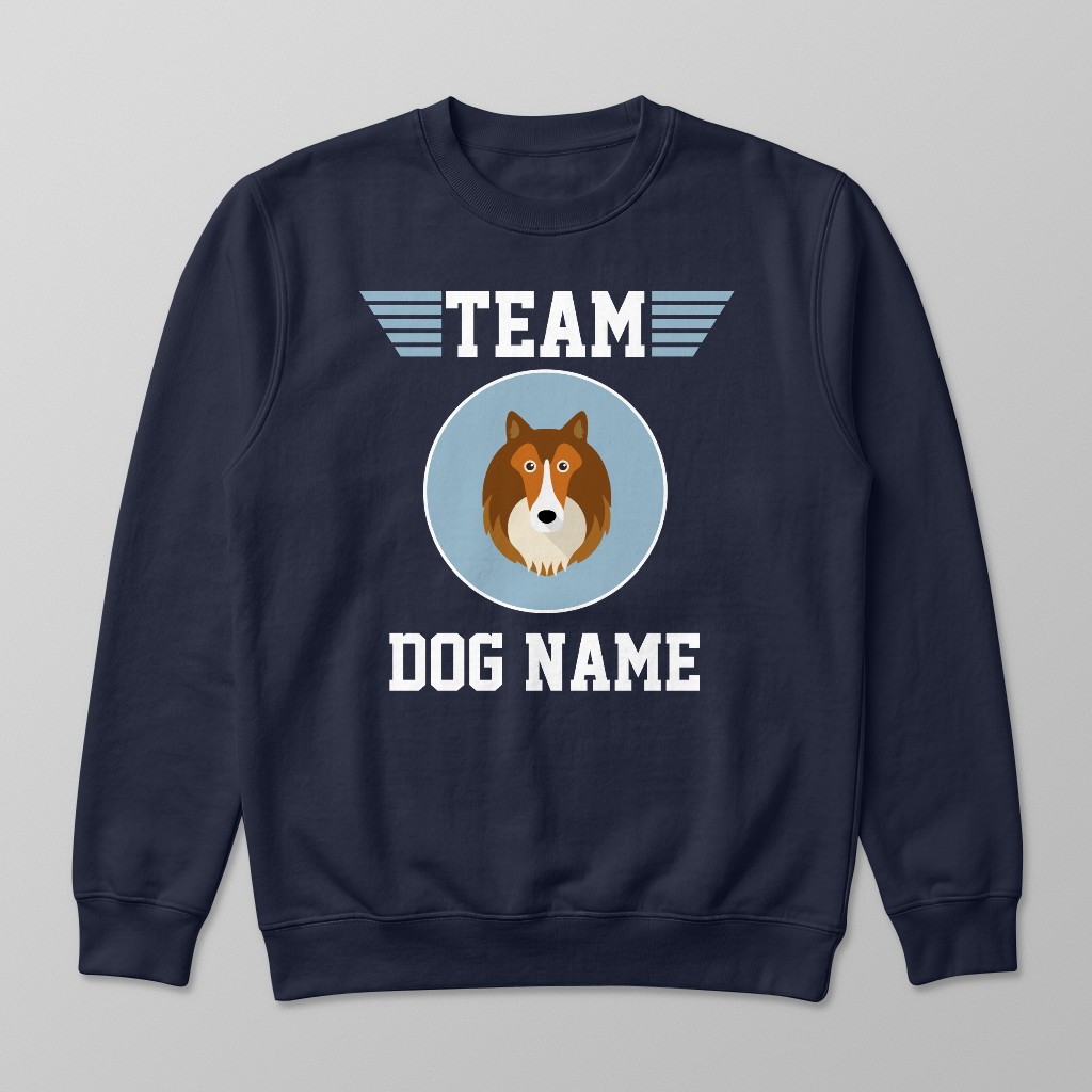 Personalized Rough Collie Sweatshirts
