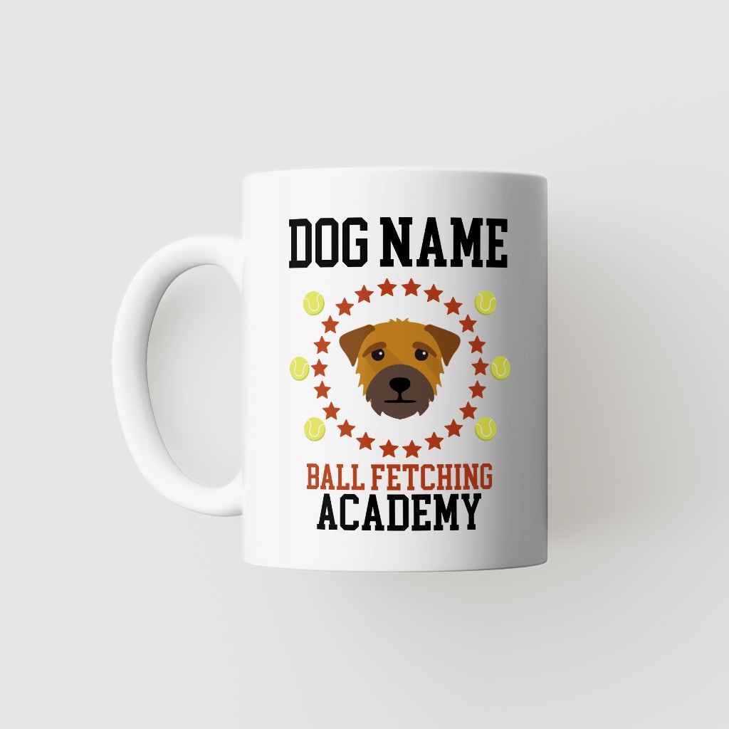 Ball Fetching Academy: Personalized {breedFullName} Mug