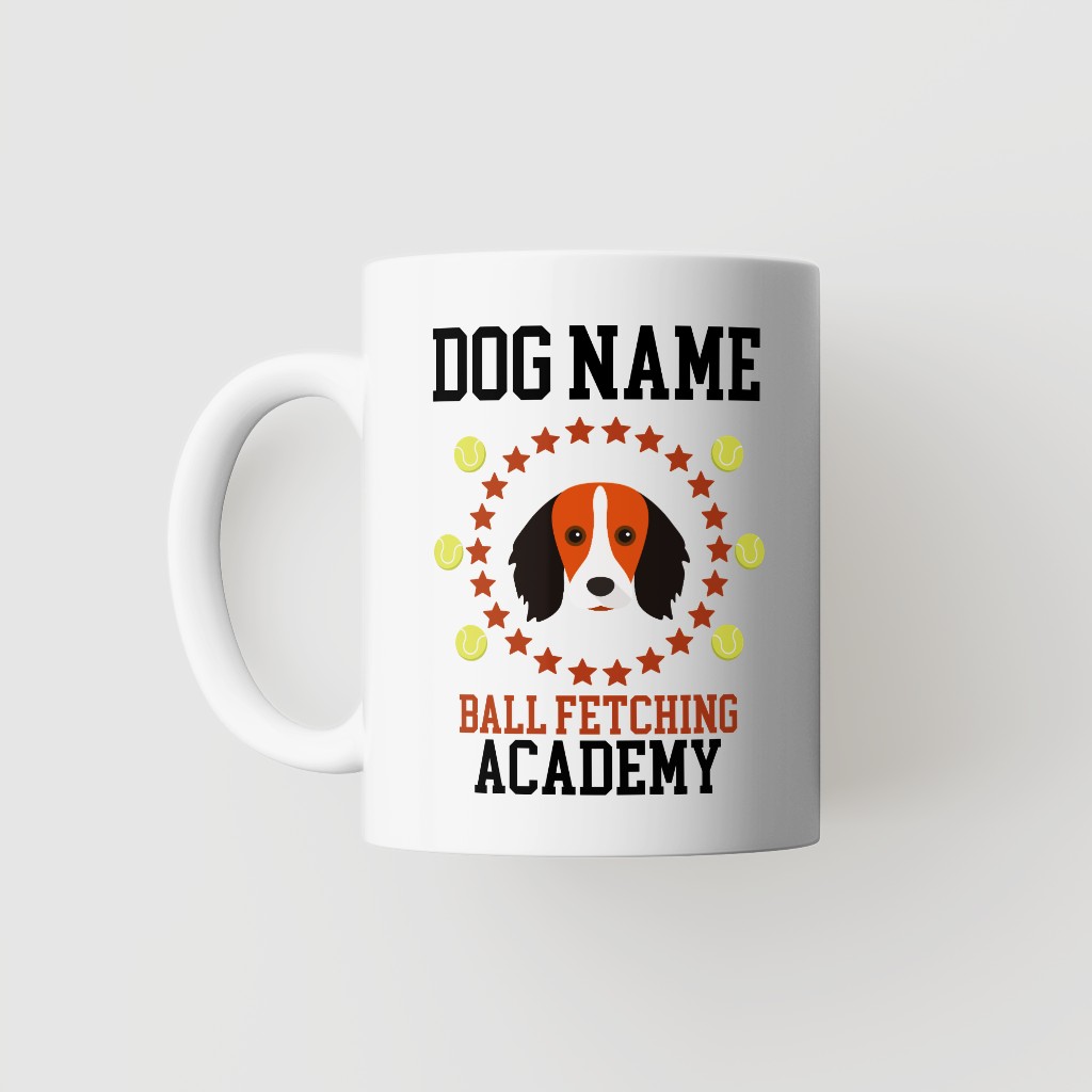 Ball Fetching Academy: Personalized {breedFullName} Mug